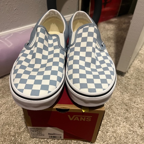 Checkered blue vans - Picture 2 of 4